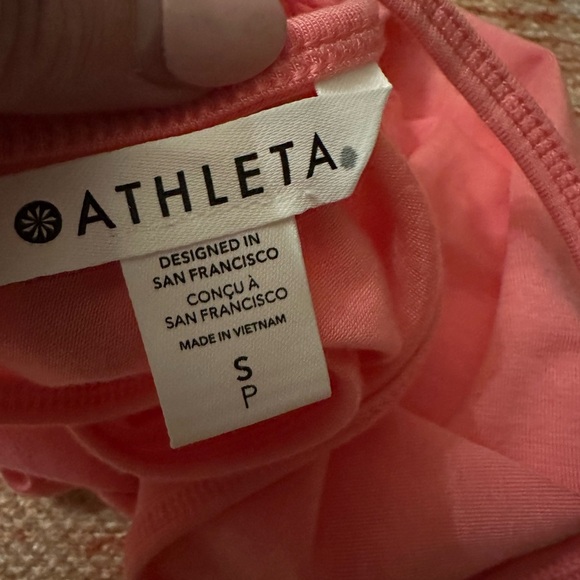 NWT ATHLETA NIGHTTIME BLISS SLEEP CAMI Flowy Soft Lightweight in Pink Size S - Picture 4 of 8